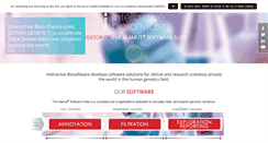Desktop Screenshot of interactive-biosoftware.com