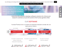 Tablet Screenshot of interactive-biosoftware.com